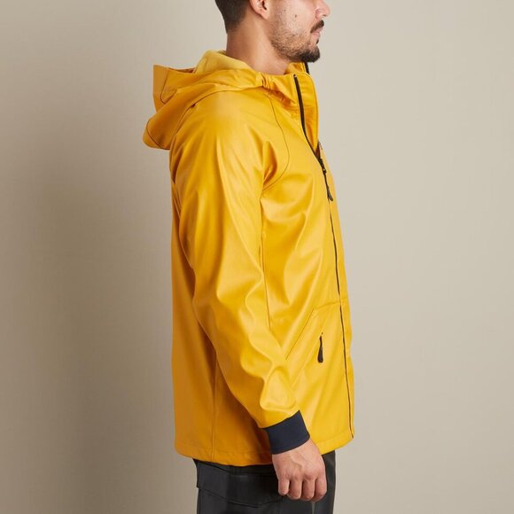 Men's Large Alaskan Hardgear rain slicker/fishing jacket - Picture 13 of 15